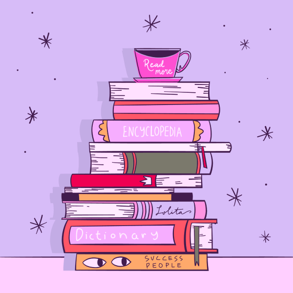 Книги стопкой
